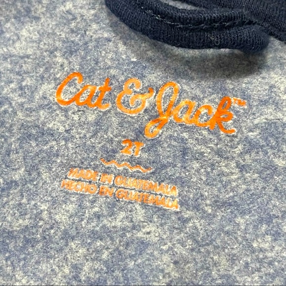 Zip Hoodie Blue and Gray Boys 2T - Picture 5 of 6